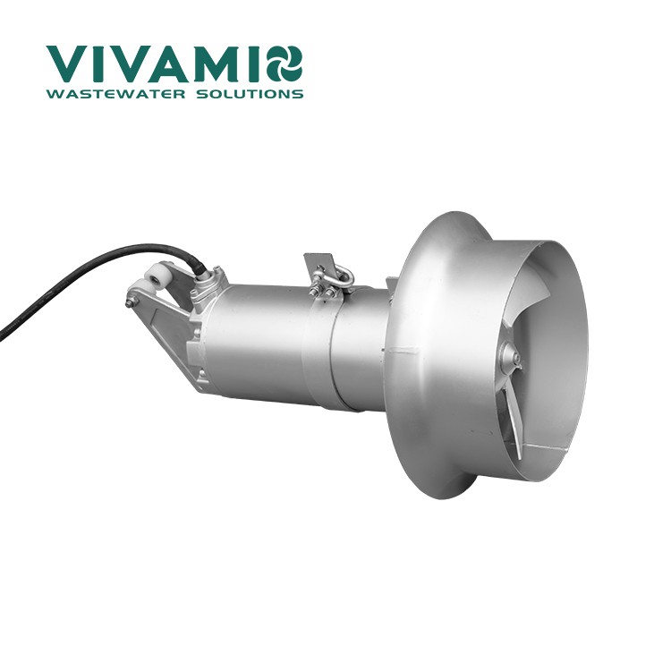 Dompelmixer voor anoxische tank